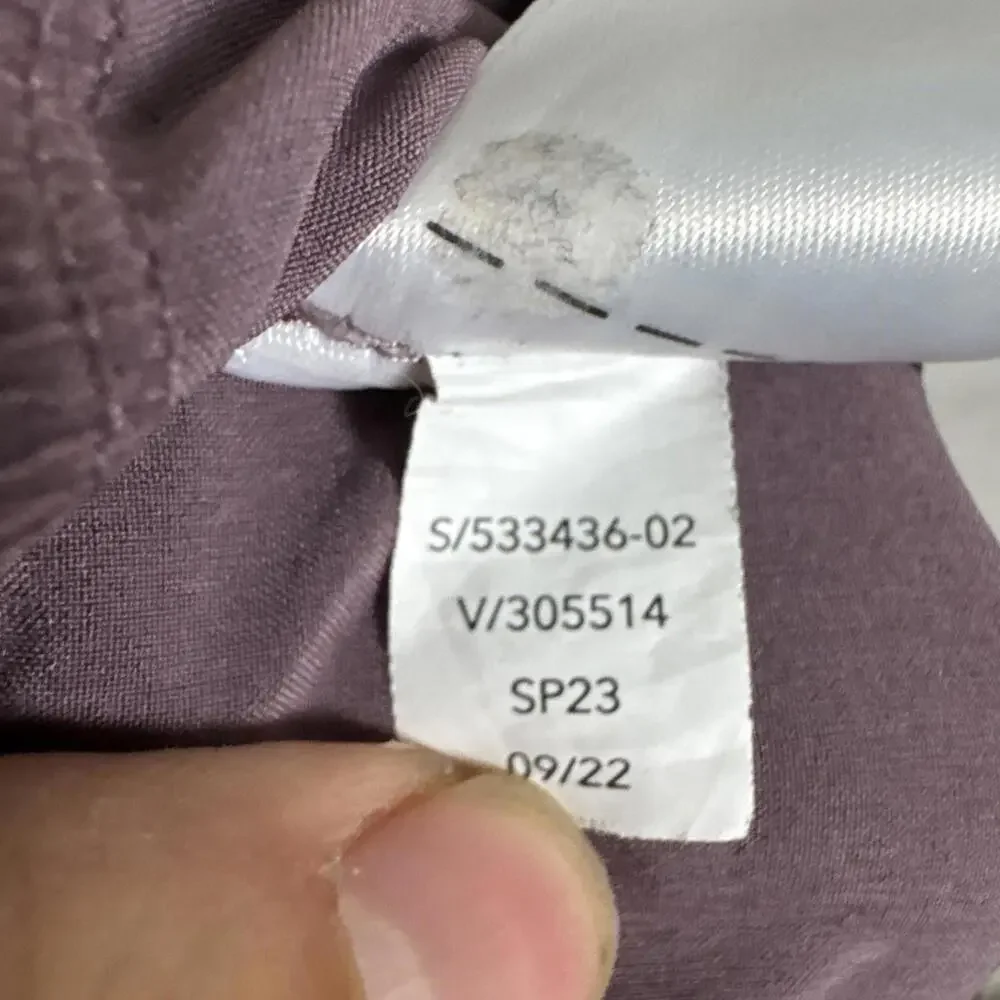 Athleta Purple Wide-Leg Track Pants - Picture 9 of 13